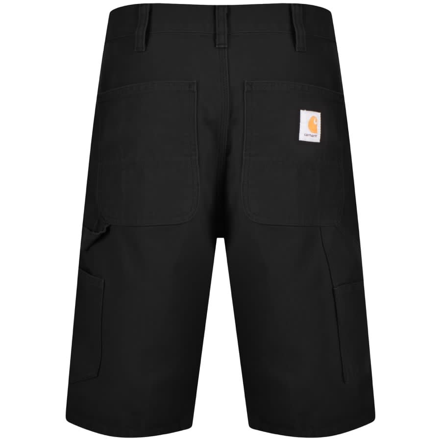 Image number 2 for Carhartt WIP Single Knee Shorts Black