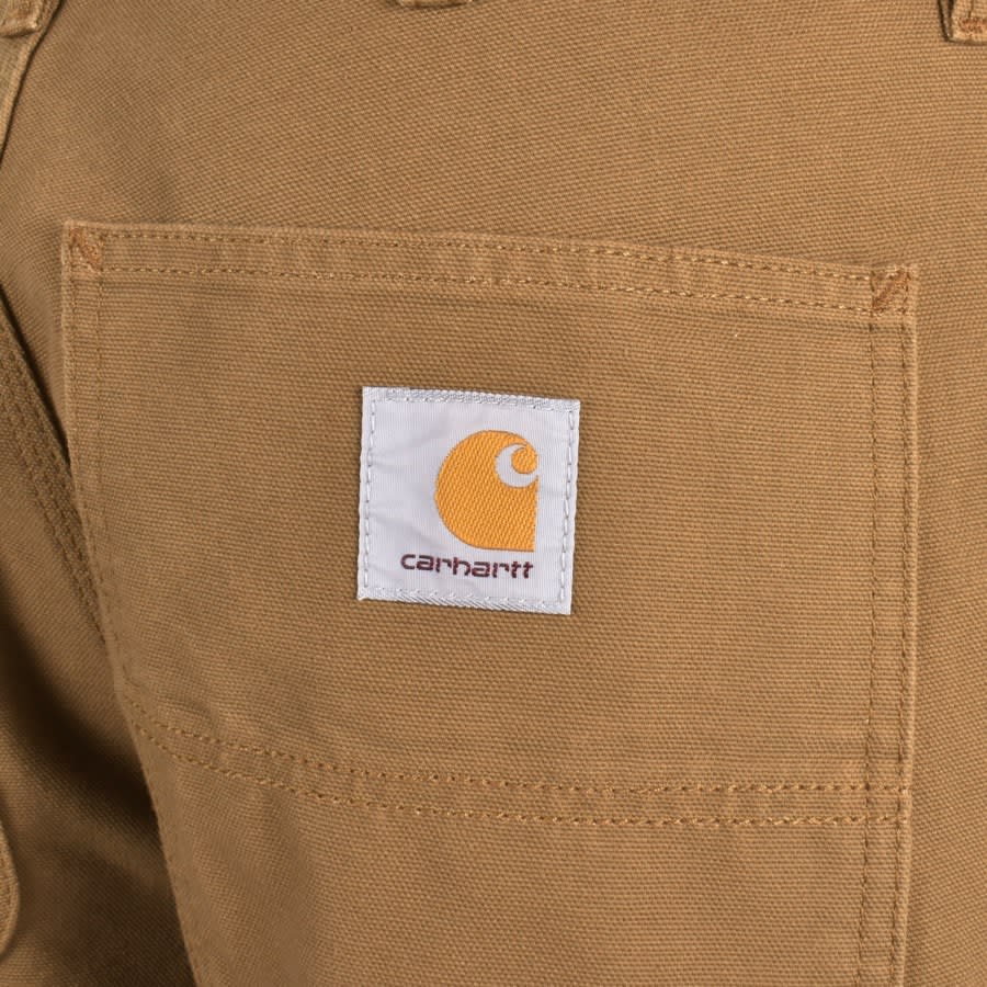 Image number 3 for Carhartt WIP Single Knee Shorts Brown
