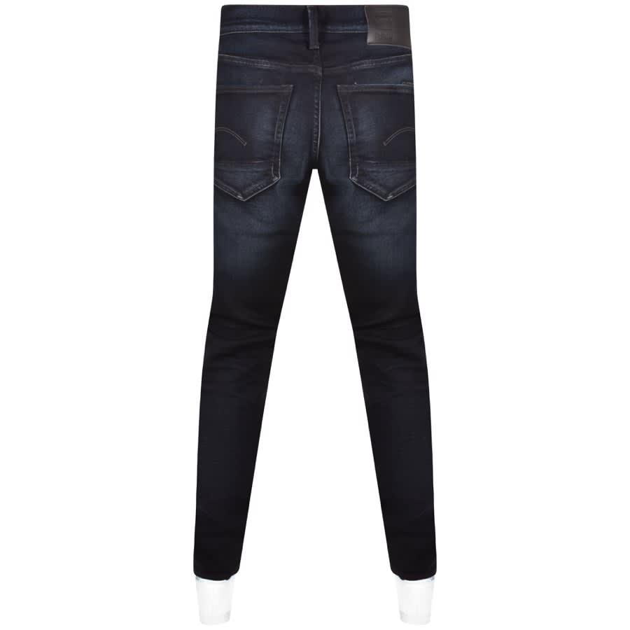 Image number 2 for G Star Raw 3301 Slander Slim Fit Jeans Dark Wash B