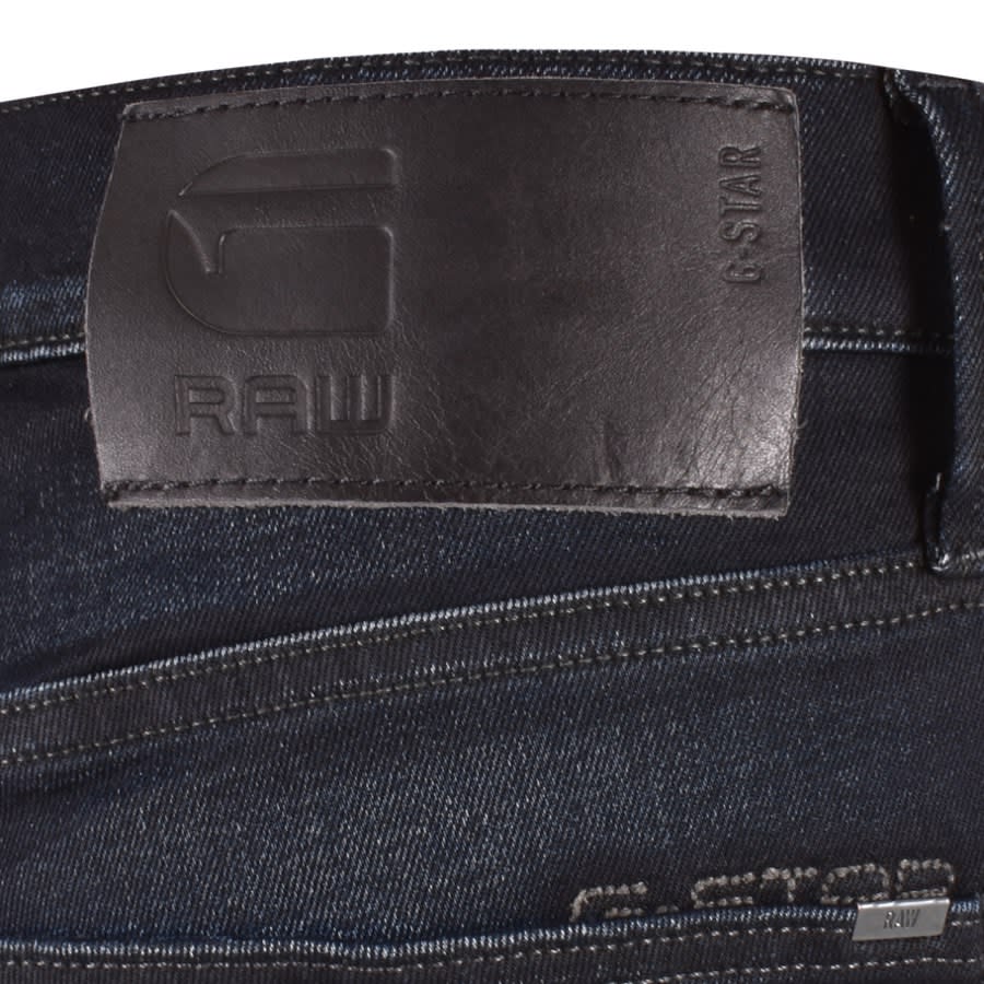 Image number 3 for G Star Raw 3301 Slander Slim Fit Jeans Dark Wash B