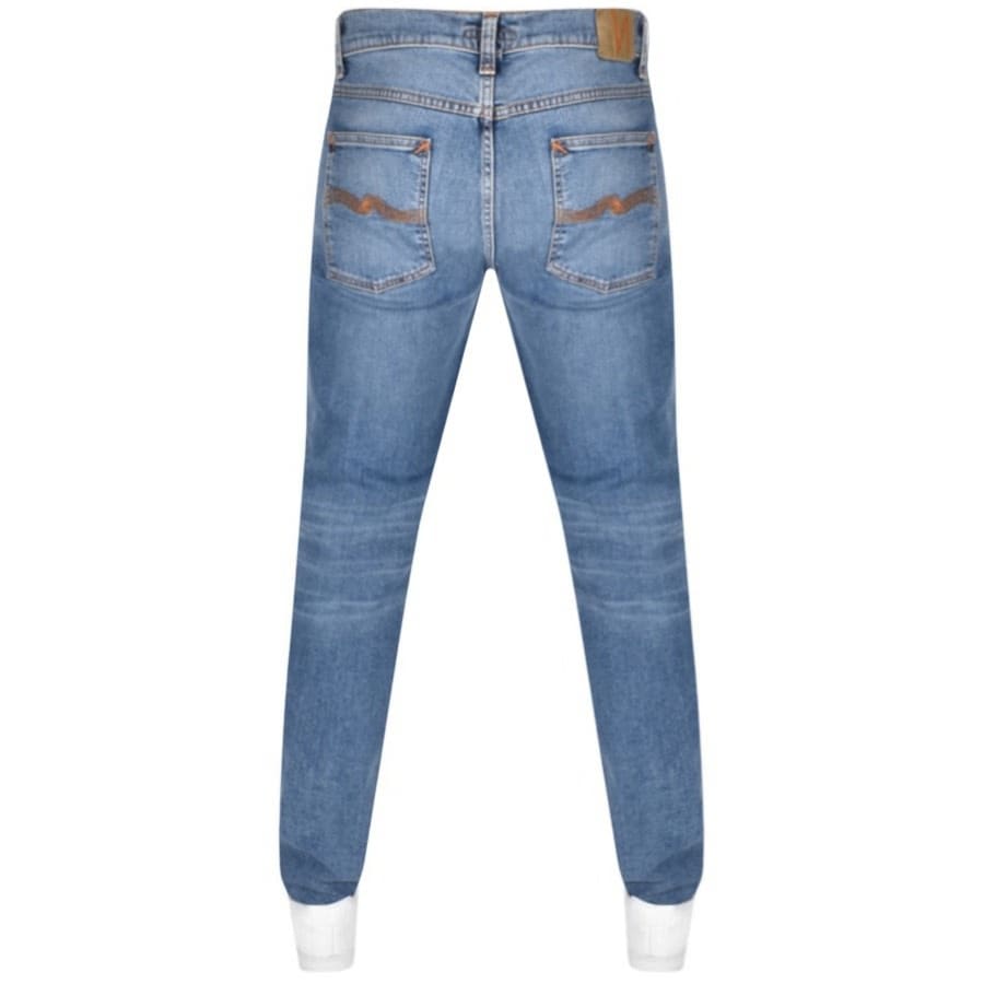Image number 2 for Nudie Jeans Lean Dean Jeans Blue