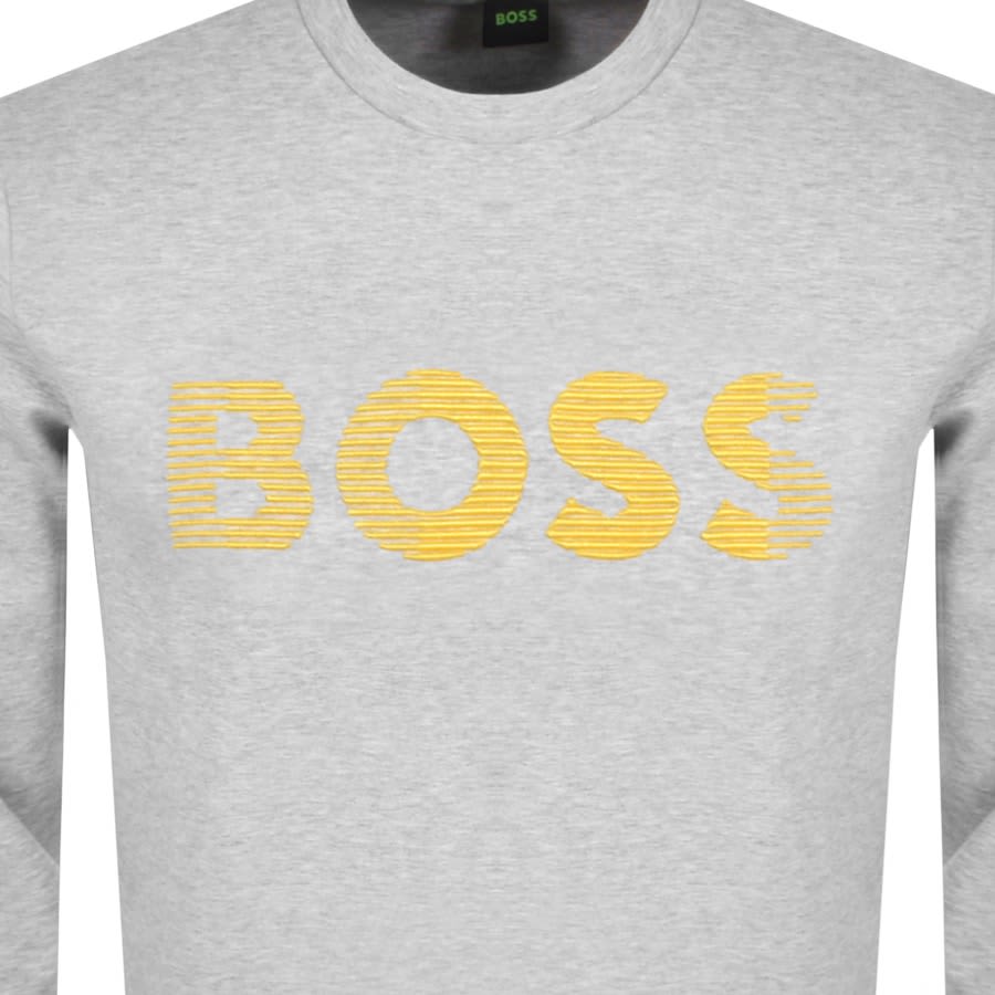 Image number 3 for BOSS Salbo 1 Sweatshirt Grey