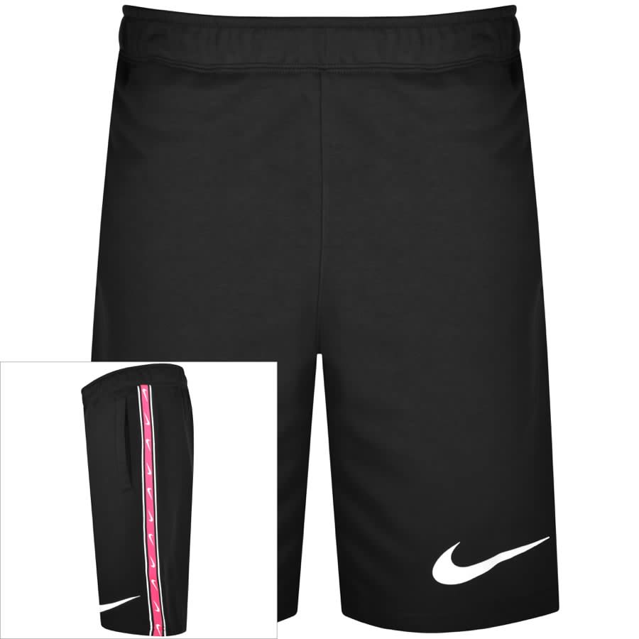 Image number 1 for Nike Repeat Swoosh Jersey Shorts Black