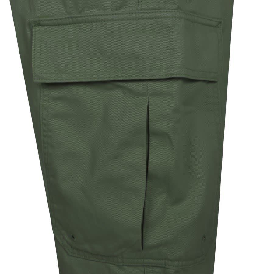 Image number 4 for Tommy Jeans Aiden Baggy Cargo Shorts Green