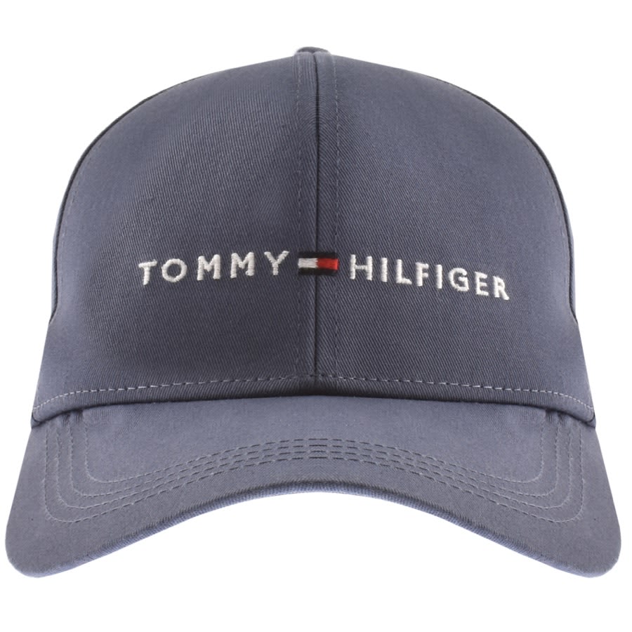 Image number 1 for Tommy Hilfiger Skyline Baseball Cap Blue