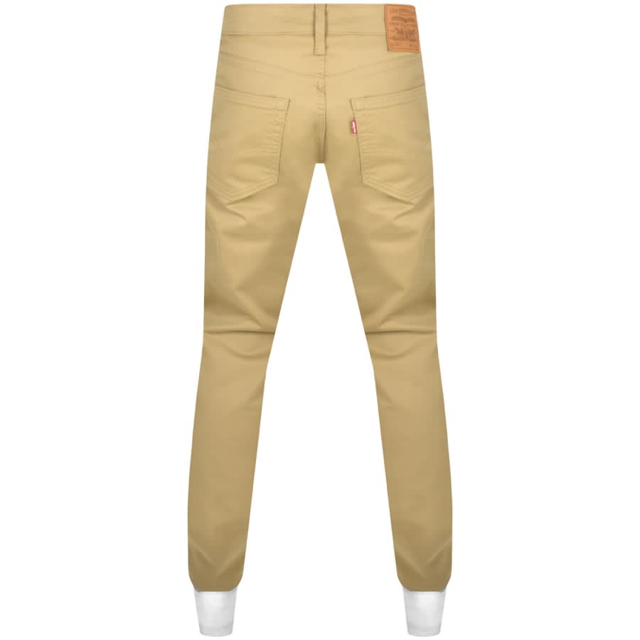 Image number 2 for Levis 511 Slim Fit Chinos Beige