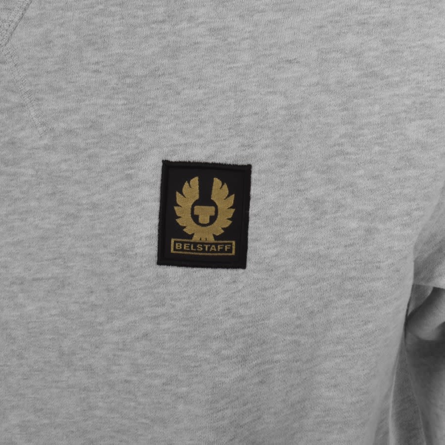 Image number 3 for Belstaff Crew Neck Sweatshirt Grey