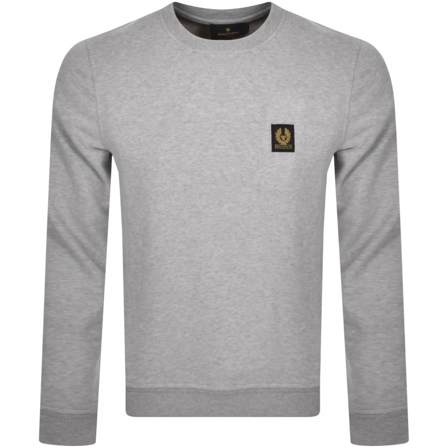 Image number 1 for Belstaff Crew Neck Sweatshirt Grey
