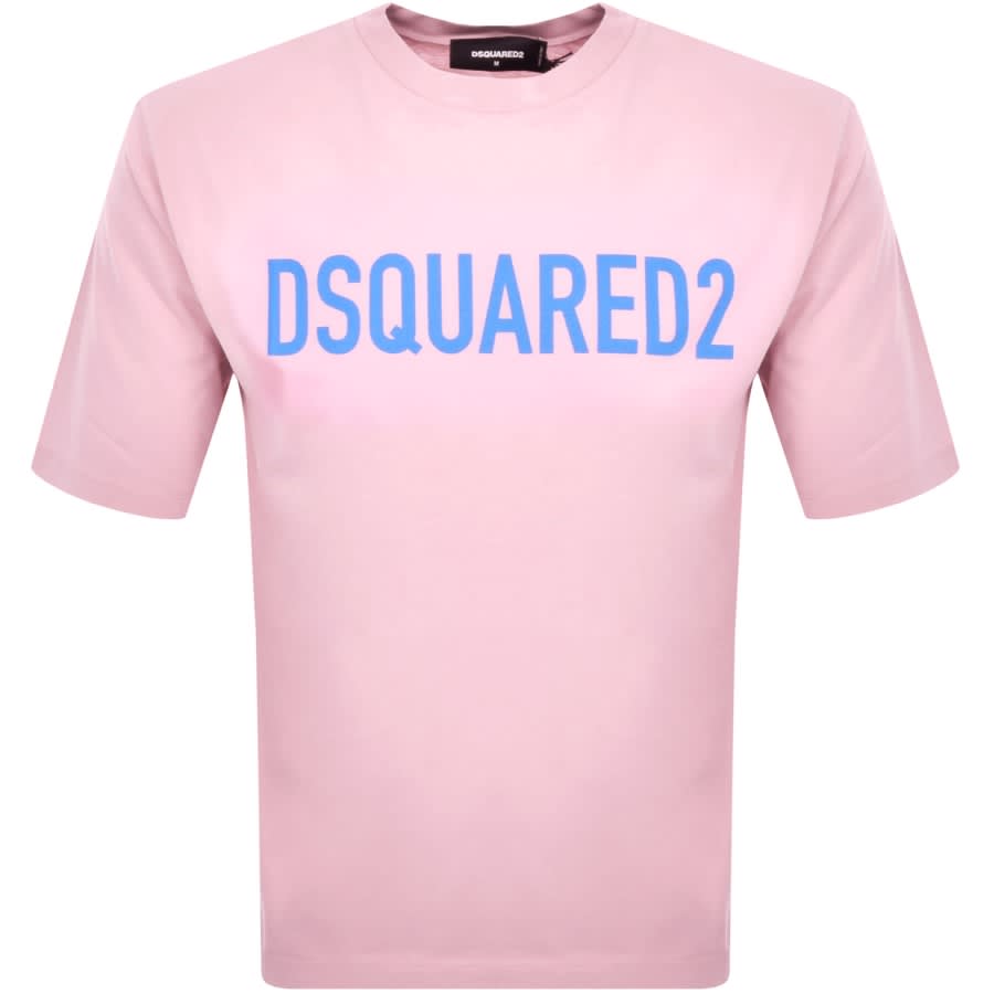 Image number 1 for DSQUARED2 Loose Fit T Shirt Pink