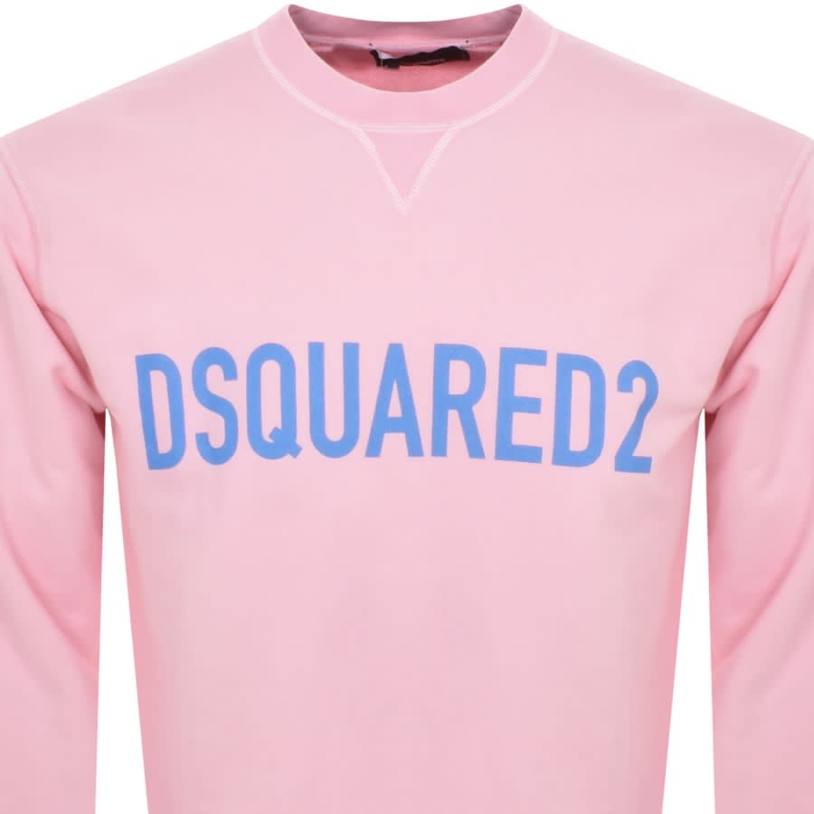 Image number 2 for DSQUARED2 Logo Sweatshirt Pink