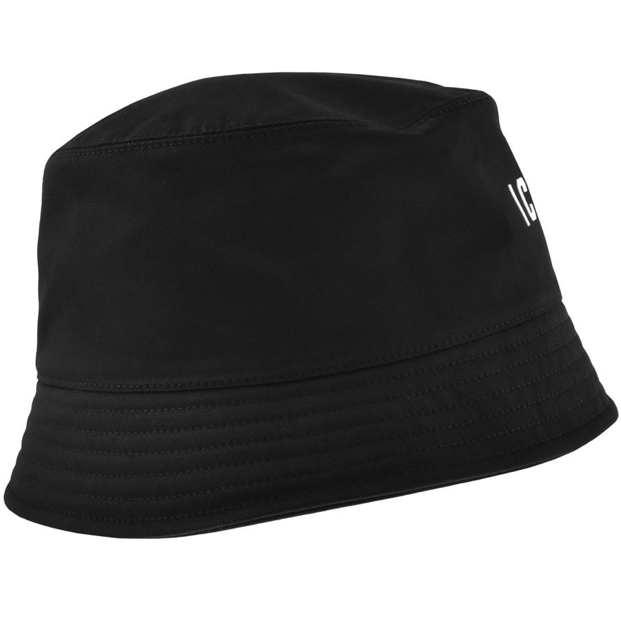 Image number 2 for DSQUARED2 Logo Bucket Hat Black