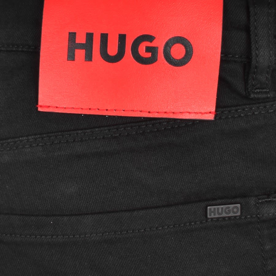 HUGO 734 Extra Slim Fit Black | Mainline Menswear