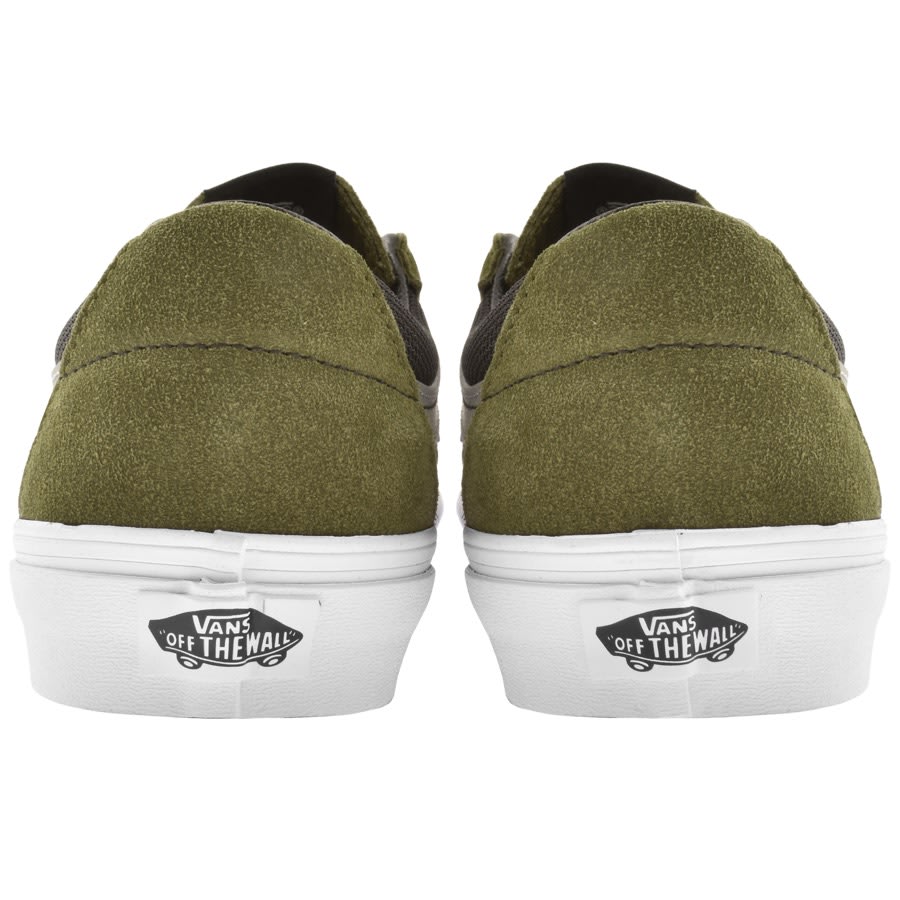 Image number 2 for Vans Sk8 Low Canvas Trainers Green