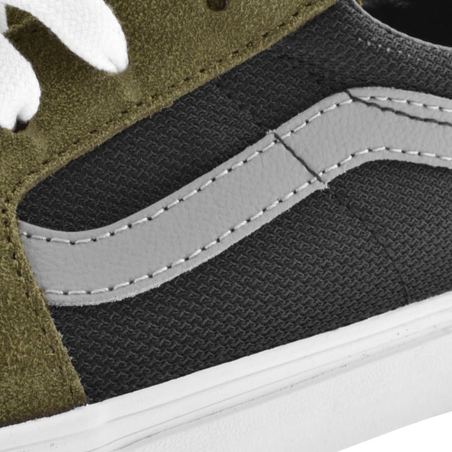Image number 4 for Vans Sk8 Low Canvas Trainers Green