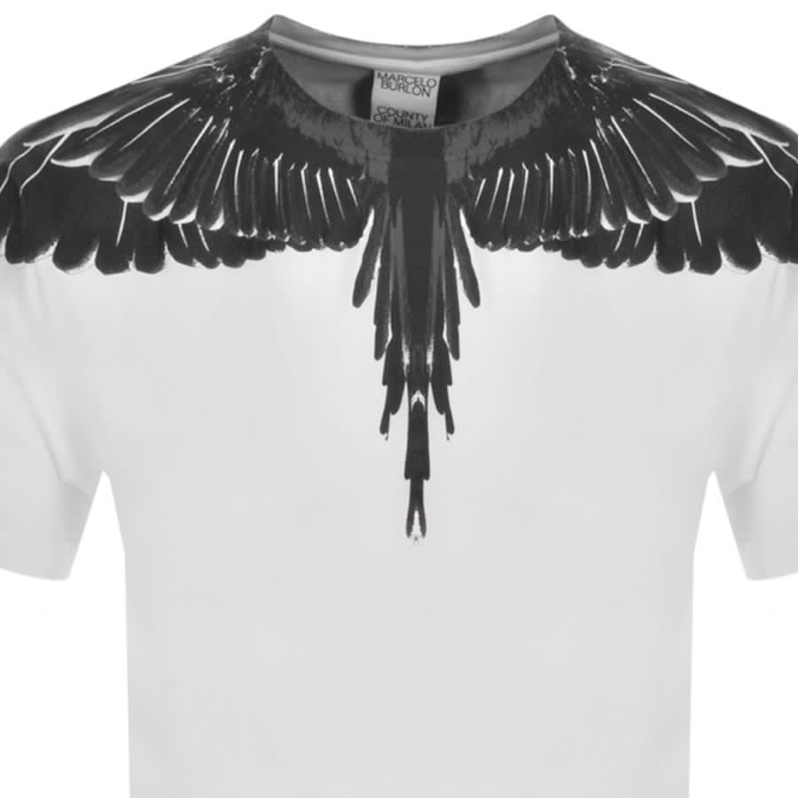 Image number 2 for Marcelo Burlon Icon Wings T Shirt White