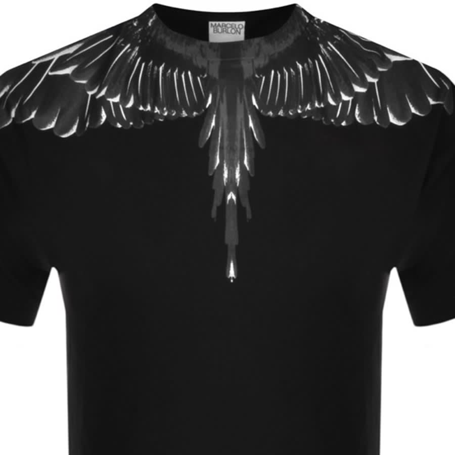 Image number 2 for Marcelo Burlon Icon Wings T Shirt Black