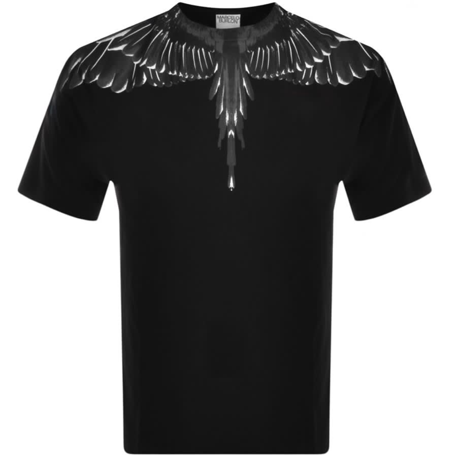 Image number 1 for Marcelo Burlon Icon Wings T Shirt Black