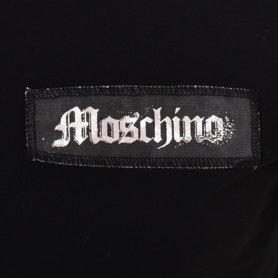 Image number 3 for Moschino Logo T Shirt Black