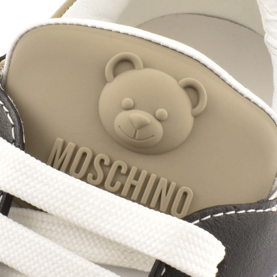 Image number 4 for Moschino Kevin 40 Trainers White