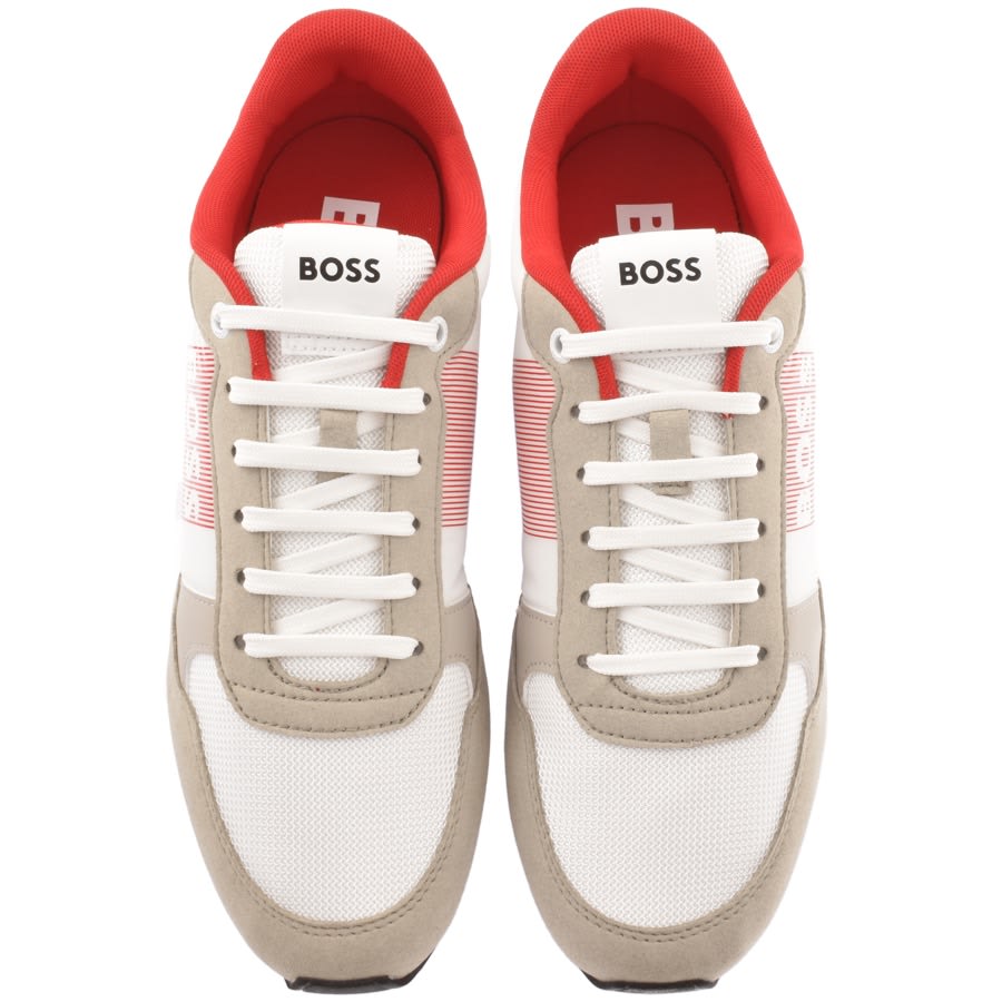 Image number 3 for BOSS Kai Runn Trainers Beige