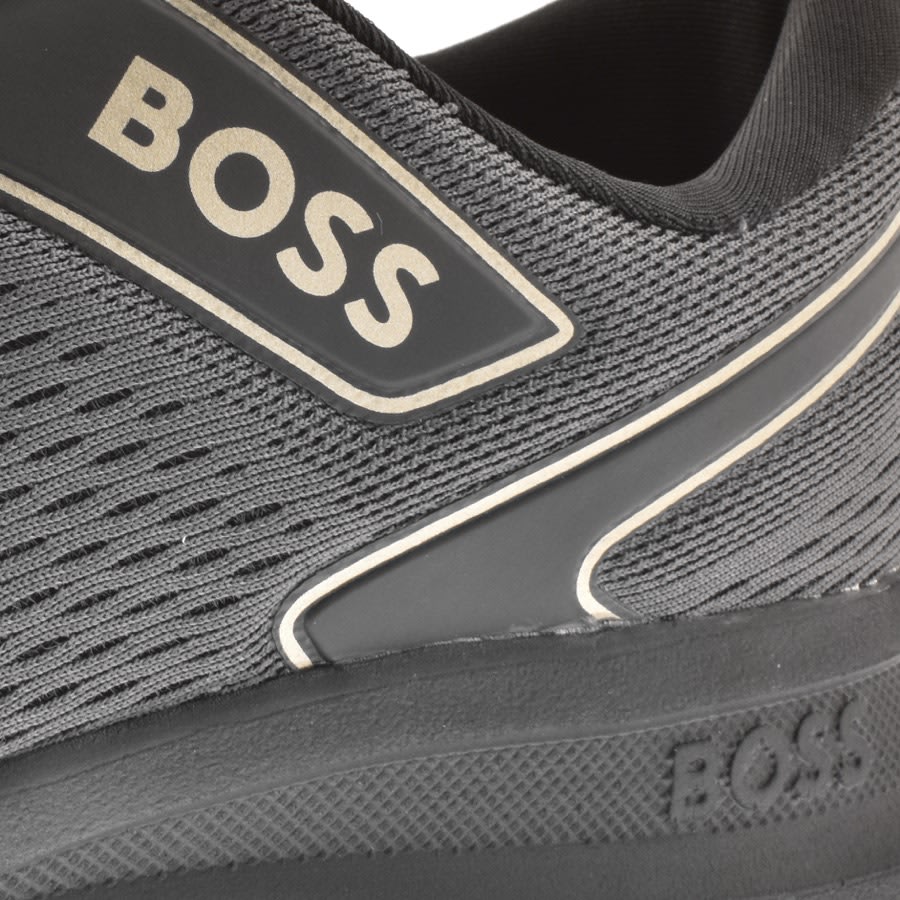 Image number 4 for BOSS Owen Runn Trainers Black