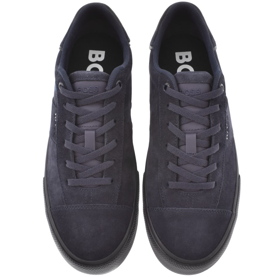 Image number 3 for BOSS Aiden Tenn Trainers Navy