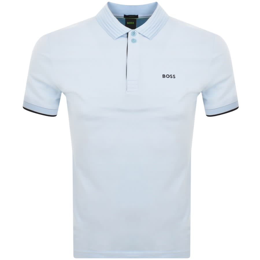 Image number 1 for BOSS Paule Polo T Shirt Blue
