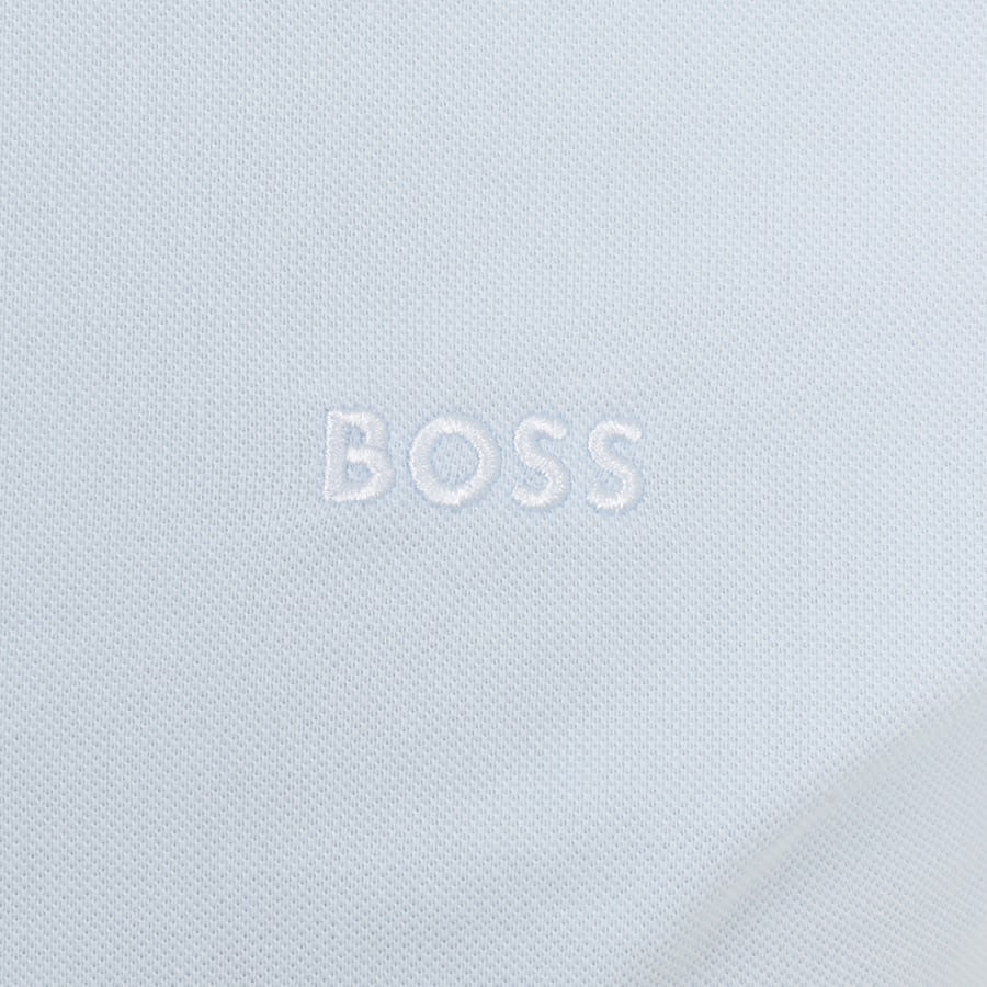 Image number 3 for BOSS Paule 4 Jersey Polo T Shirt Blue