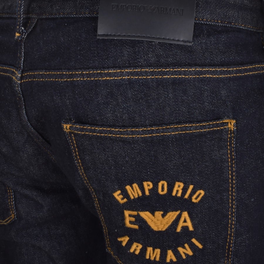 Image number 3 for Emporio Armani J06 Slim Jeans Blue