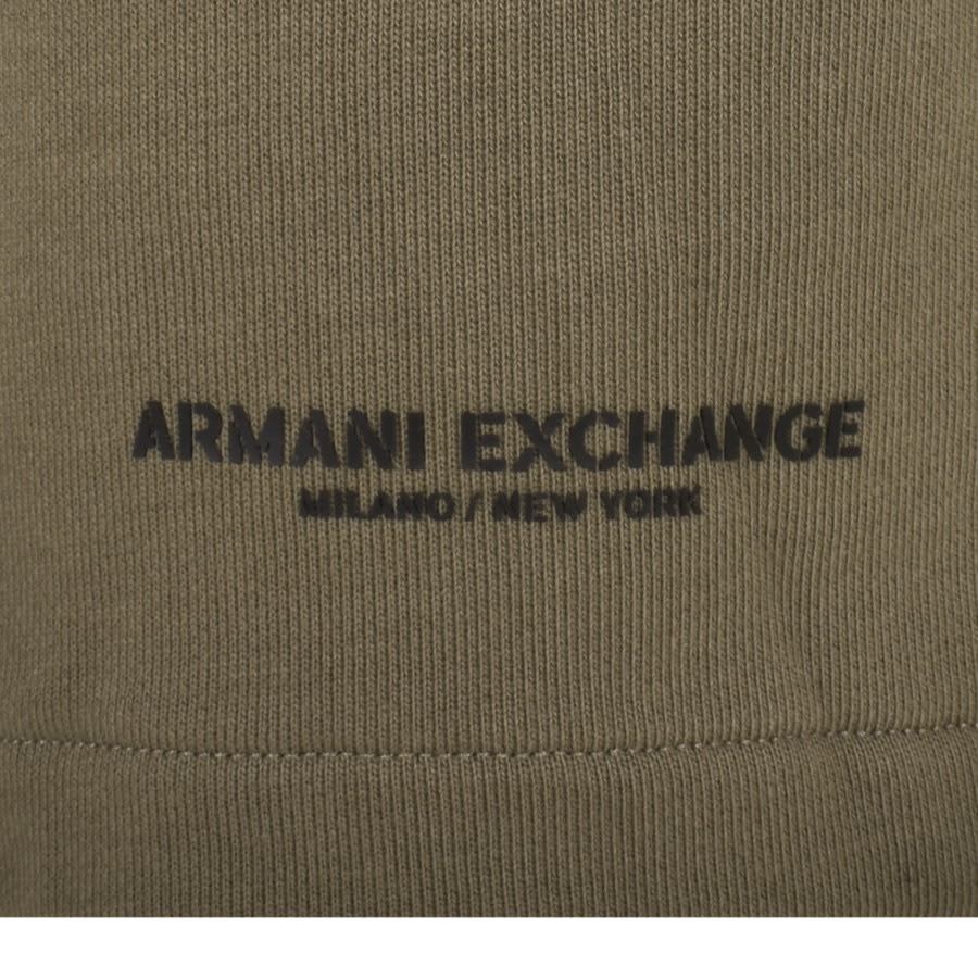 Image number 3 for Armani Exchange Jersey Shorts Black