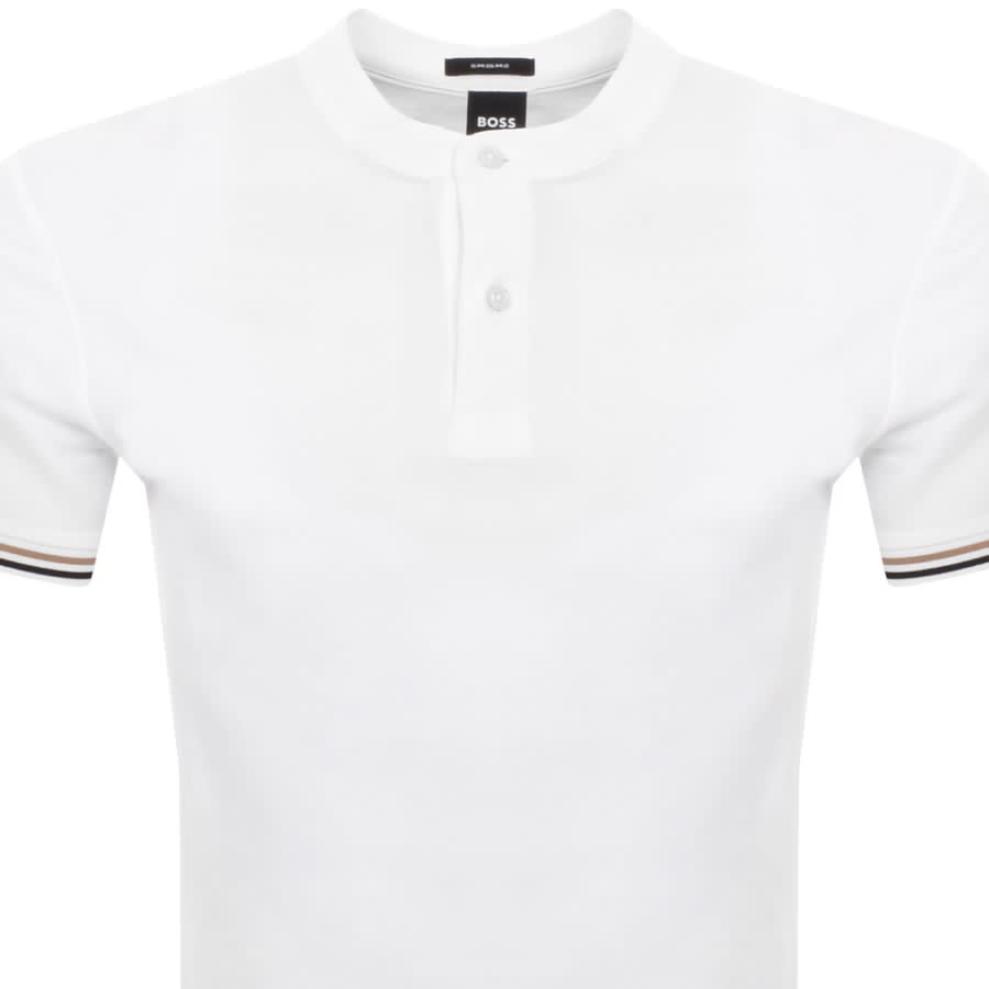 Image number 2 for BOSS Pollini 01 Polo T Shirt White