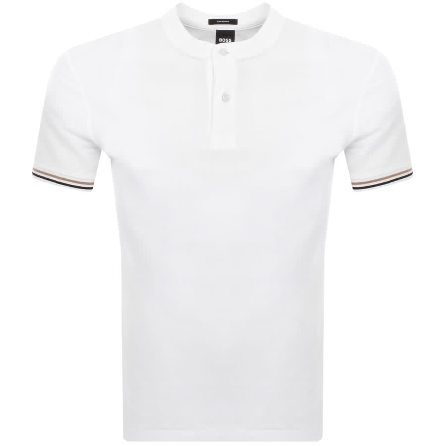 Image number 1 for BOSS Pollini 01 Polo T Shirt White