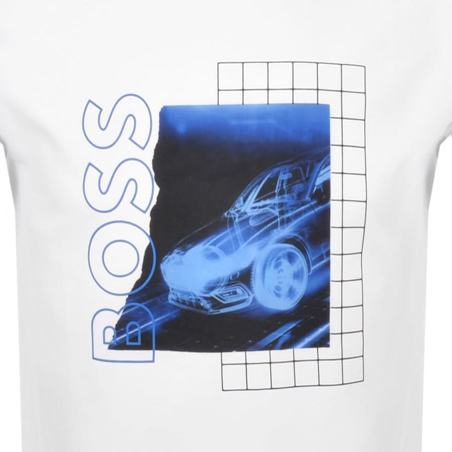 Image number 3 for BOSS Tiburt 412 Logo T Shirt White