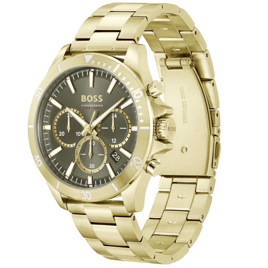 Image number 2 for BOSS Troper Watch Gold