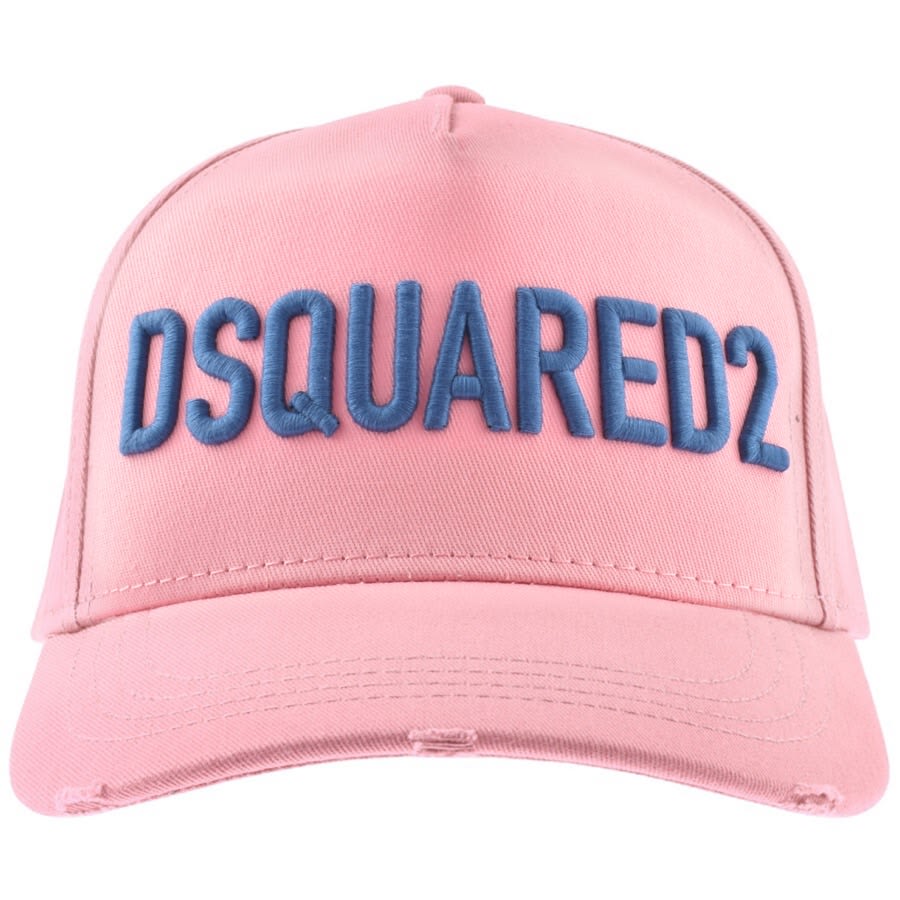 Image number 1 for DSQUARED2 Logo Baseball Cap Pink