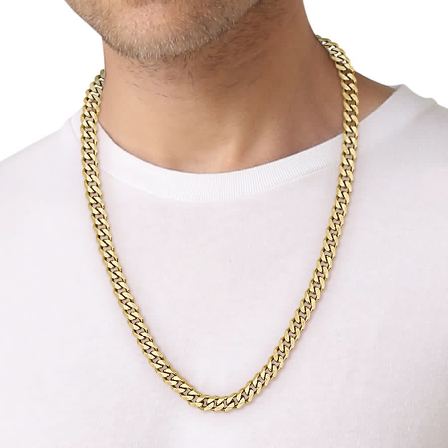 Image number 2 for BOSS Chain Link Necklace Gold