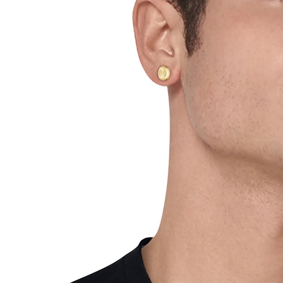 Image number 2 for BOSS Yann Stud Earrings Gold