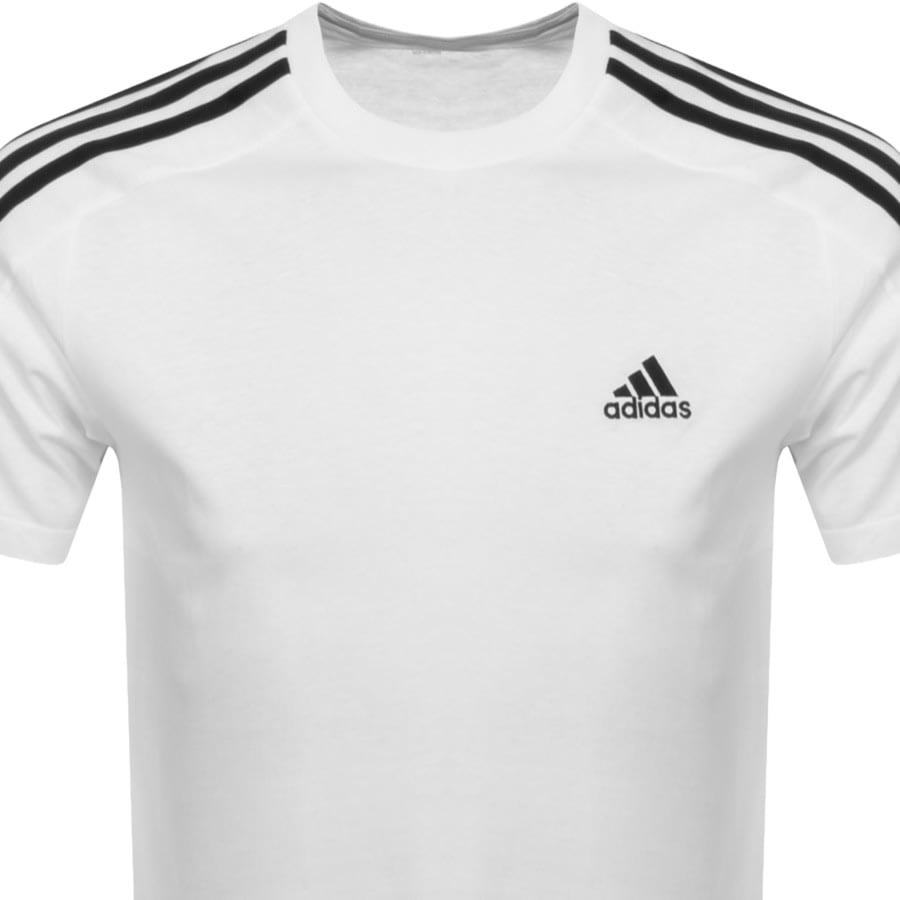 Menswear T 3 | United Mainline States Shirt Essentials Stripe White adidas