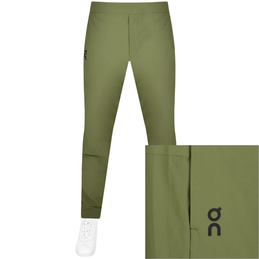 Image number 1 for On Running Active Joggers Green