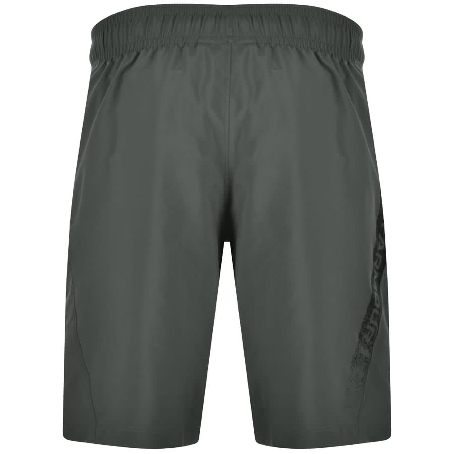 Image number 2 for Under Armour Woven Graphic Shorts Grey