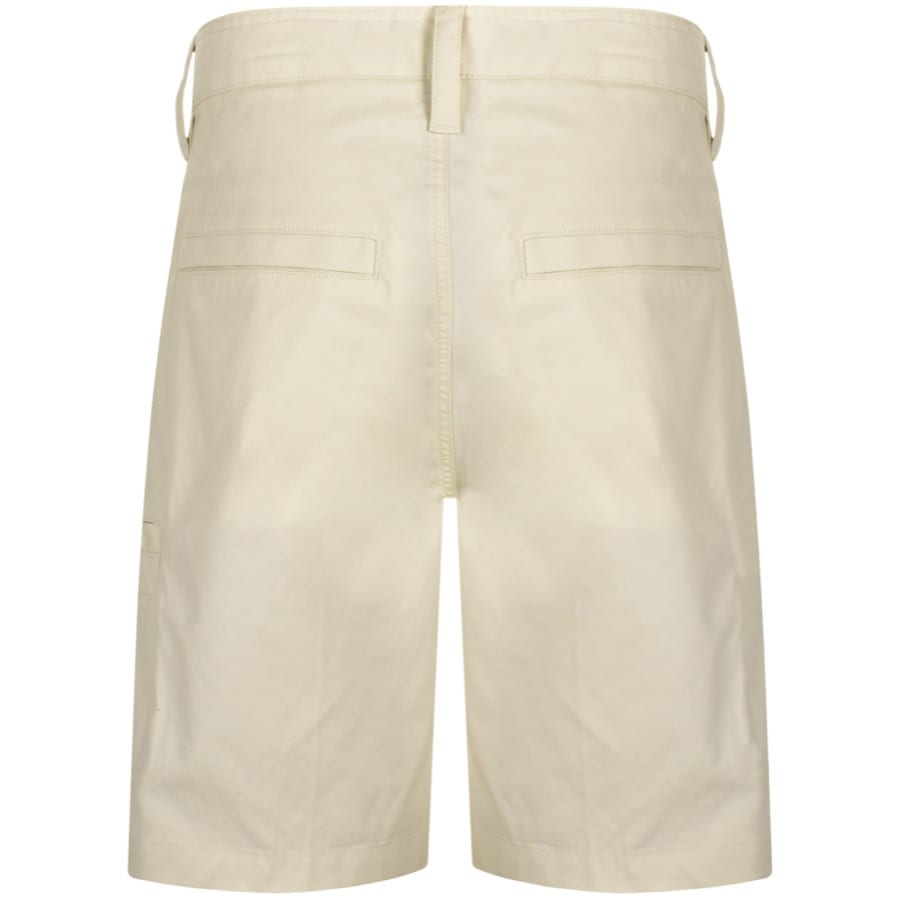 Image number 2 for Calvin Klein Jeans Ripstop Chino Shorts White