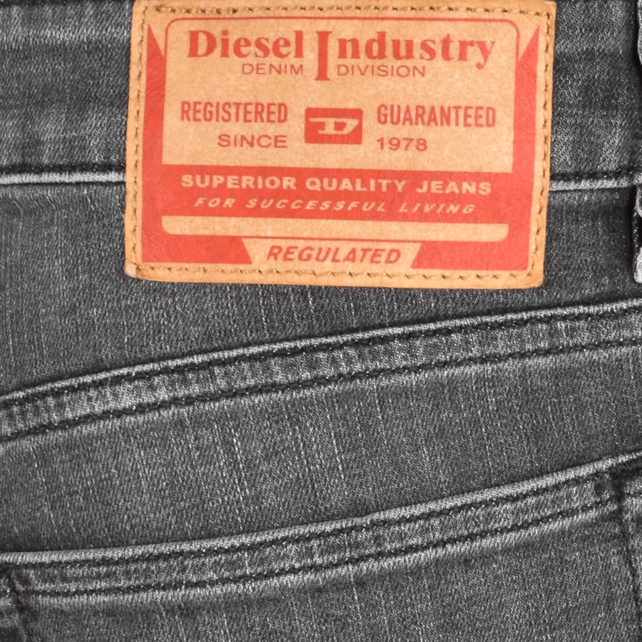 Image number 3 for Diesel D Mihtry Mid Wash Jeans Grey