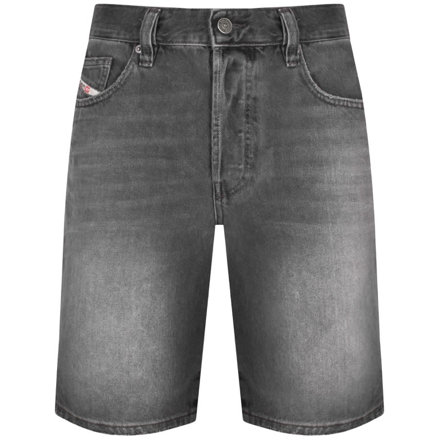Diesel Denim Regular Shorts Grey Mainline Menswear
