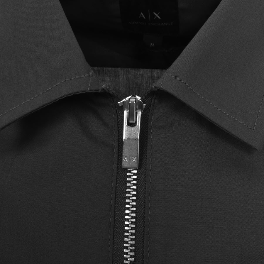 Image number 3 for Armani Exchange Long Sleeve Shirt Black