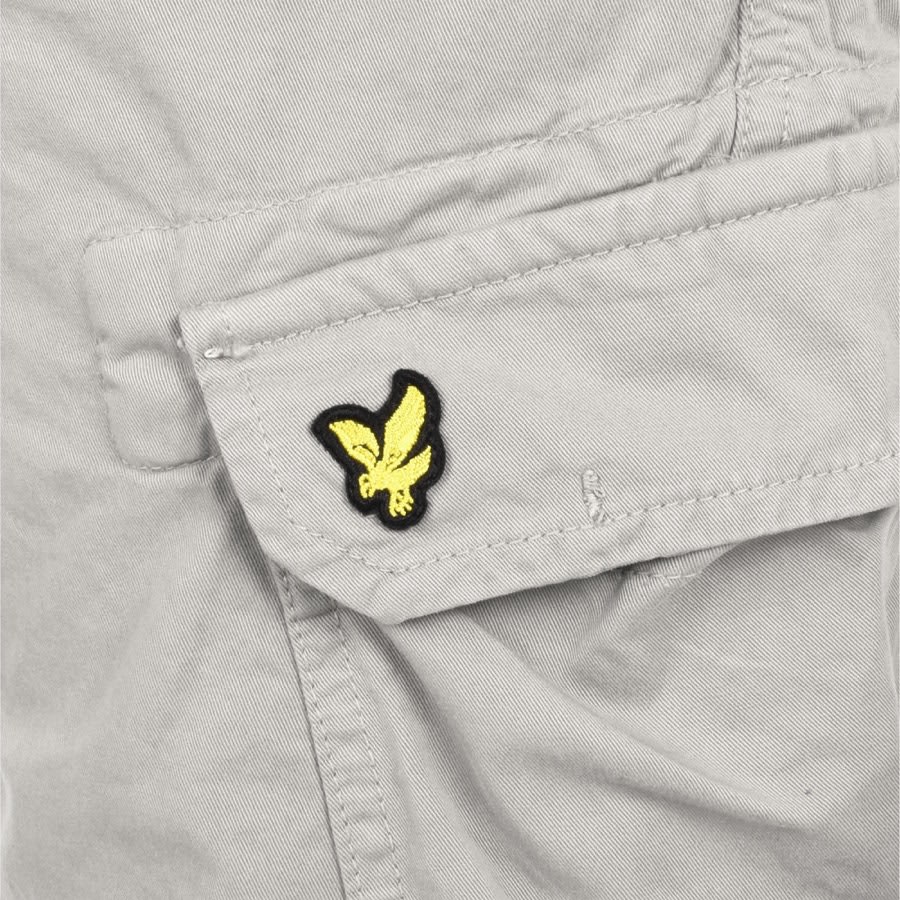 Image number 3 for Lyle And Scott Wembley Cargo Shorts Grey