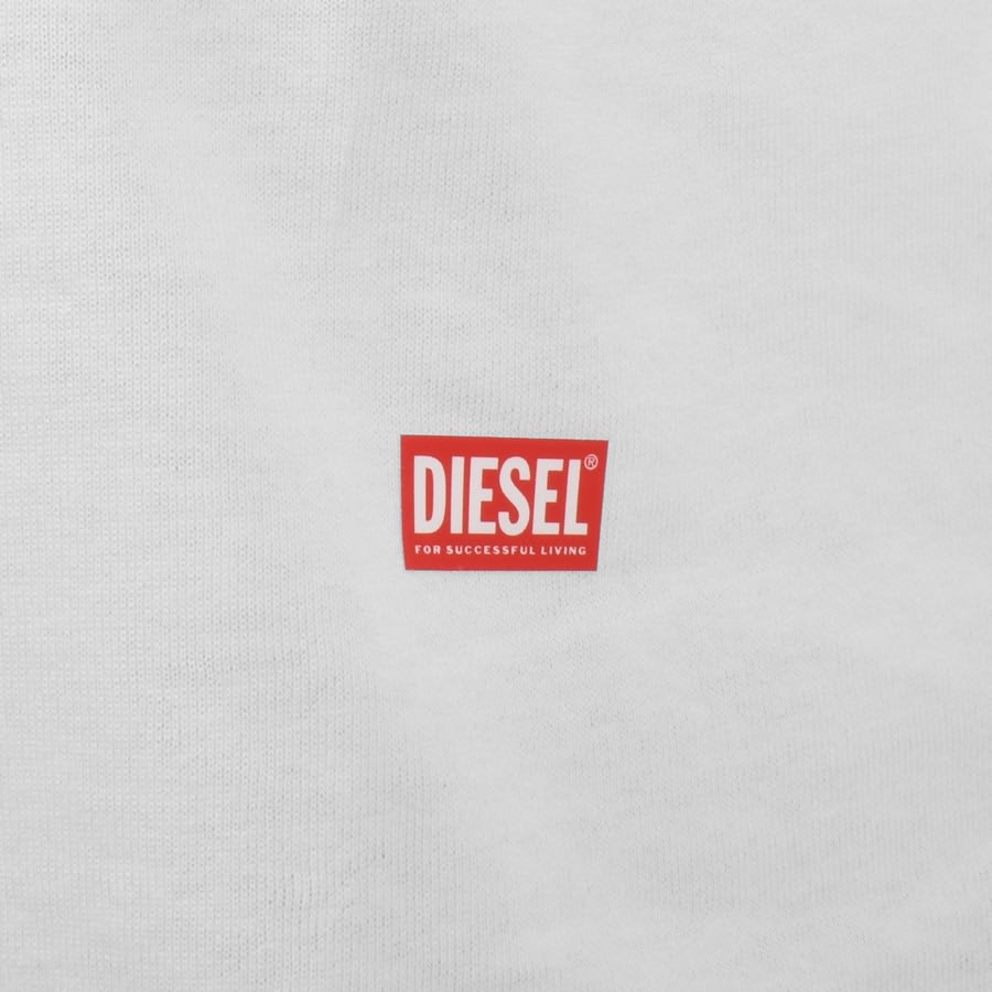 Image number 3 for Diesel T Diegor L5 Logo T Shirt White