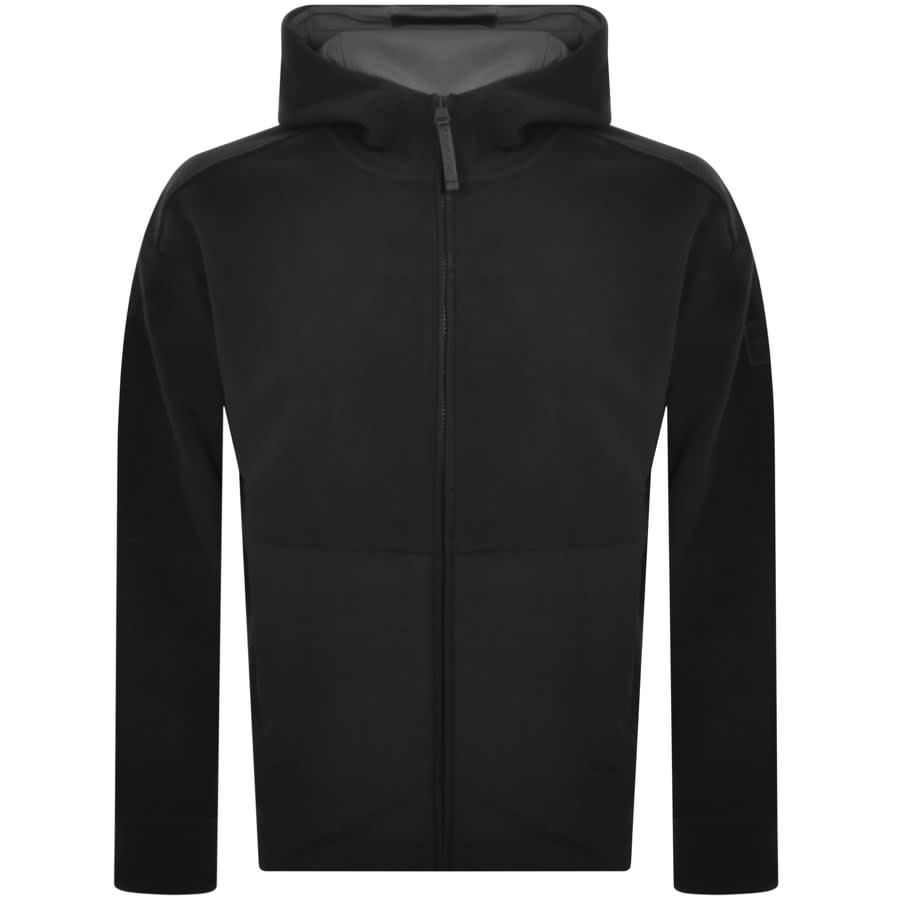 Image number 2 for Calvin Klein Bonded Fleece Jacket Black