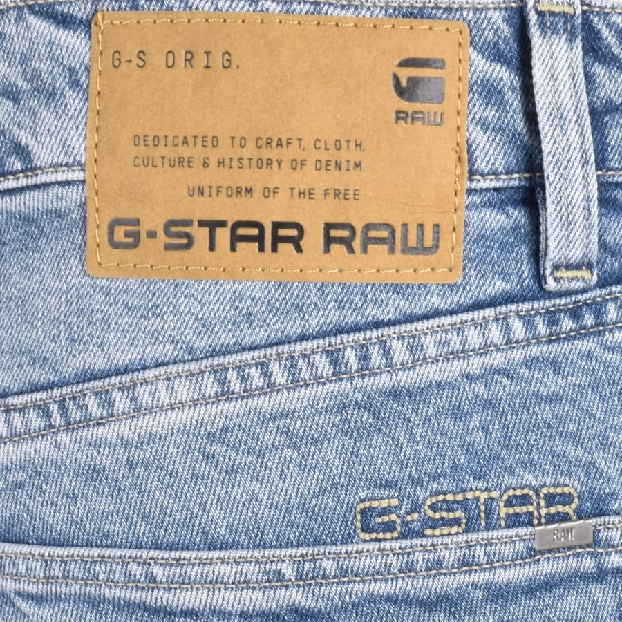 Image number 3 for G Star Raw 3301 Slim Fit Jeans Blue