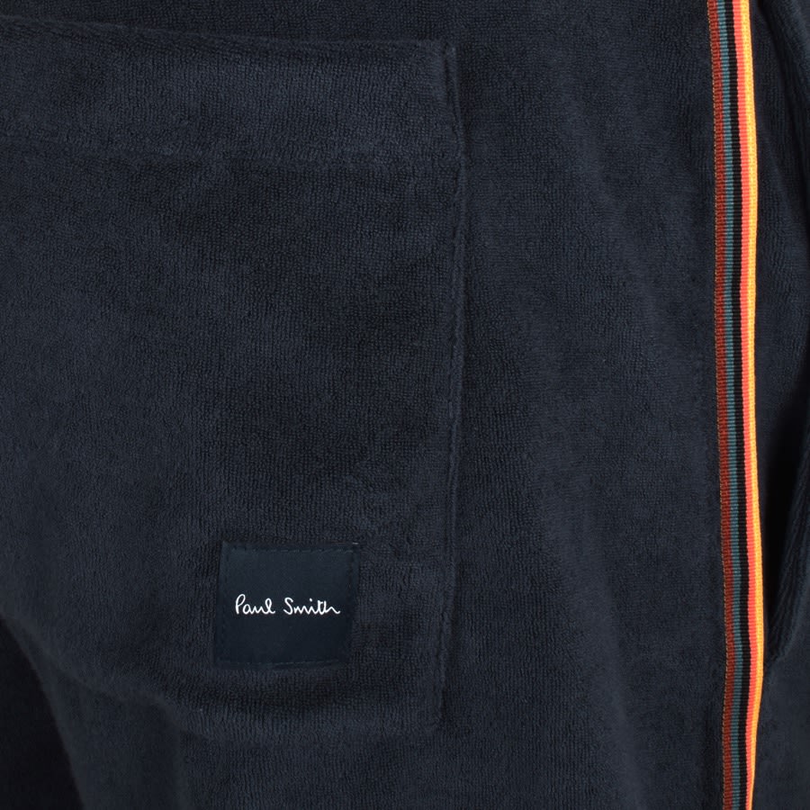 Image number 4 for Paul Smith Towel Stripe Jersey Shorts Navy