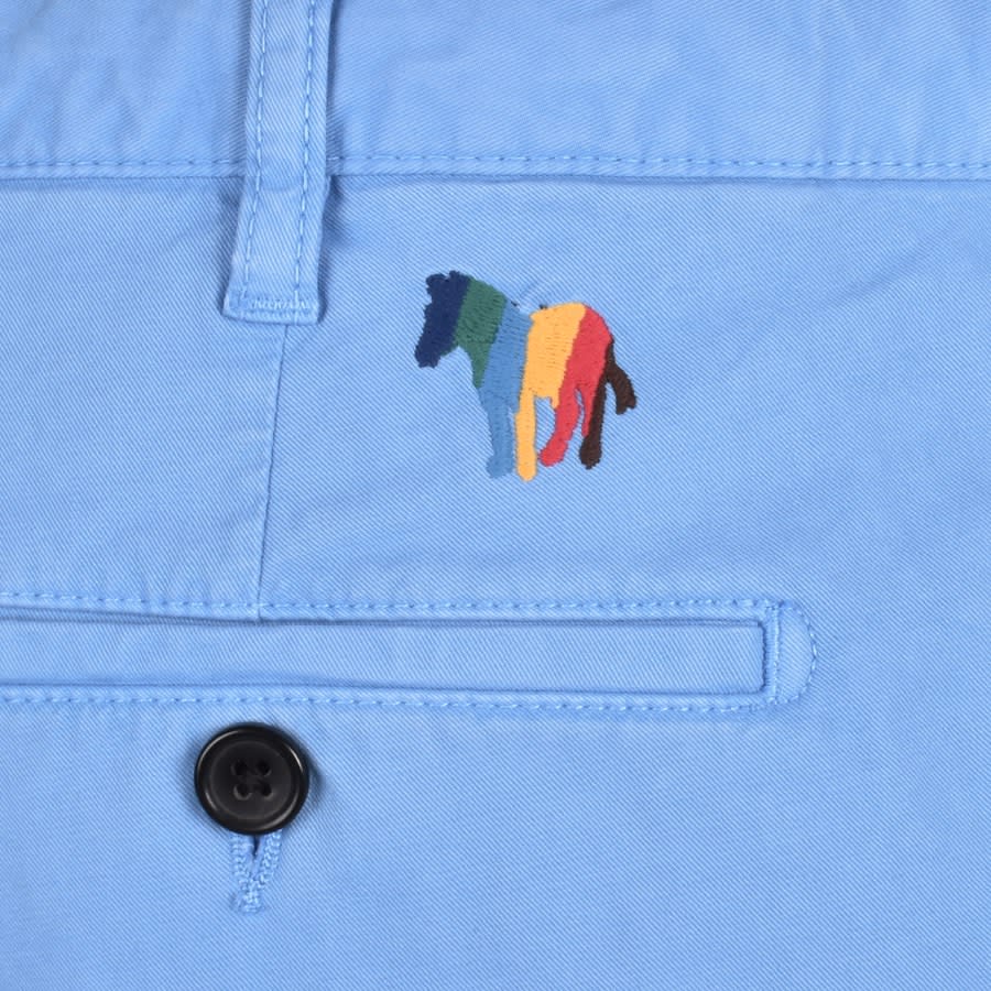 Image number 3 for Paul Smith Logo Shorts Blue